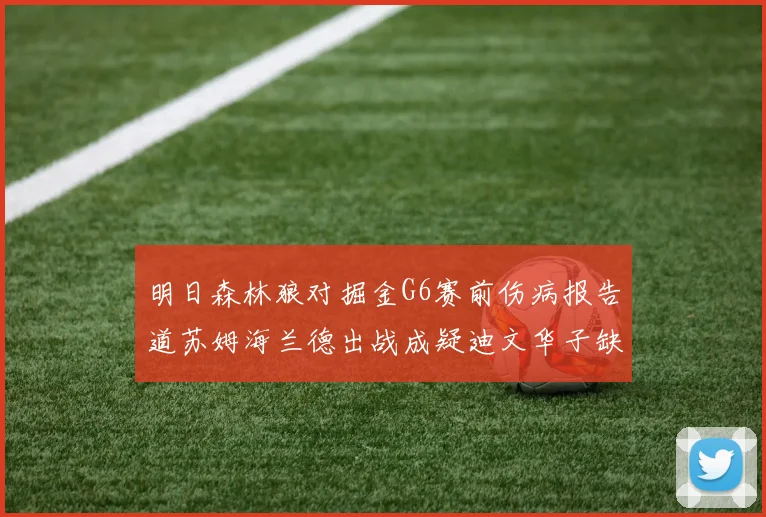 明日森林狼对掘金G6赛前伤病报告道苏姆海兰德出战成疑迪文华子缺阵